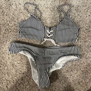 Striped Target bikini